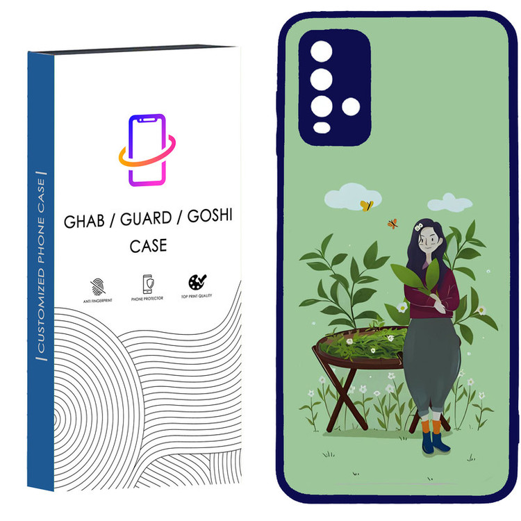 کاور قاب گارد گوشی طرح دخترانه کد - TPU - BN مناسب برای گوشی موبایل شیائومی Redmi Note 9 4G / Redmi 9T