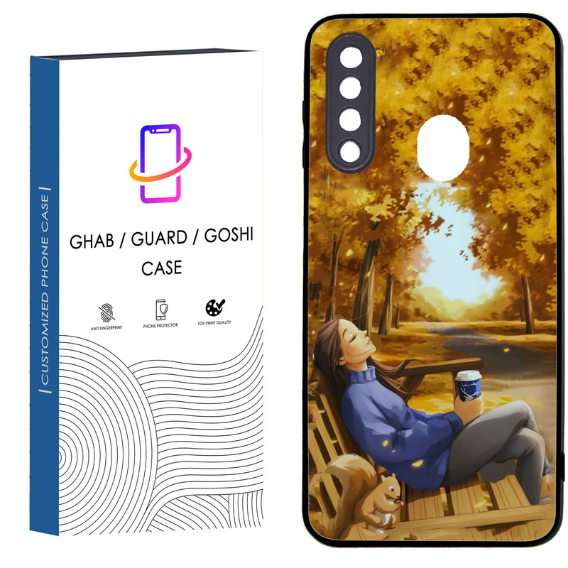 کاور قاب گارد گوشی طرح دخترانه کد 50 - TPU مناسب برای گوشی موبایل سامسونگ Galaxy A20S