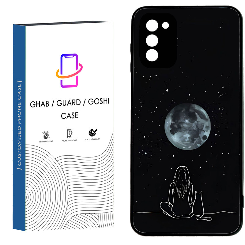 کاور قاب گارد گوشی طرح دخترانه کد 58 - TPU مناسب برای گوشی موبایل سامسونگ Galaxy A03S