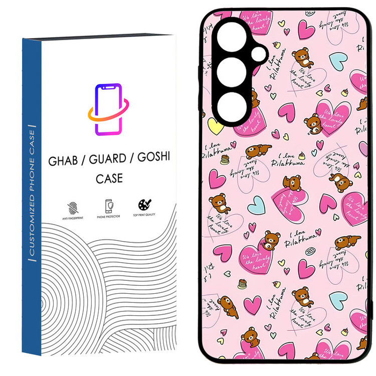 کاور قاب گارد گوشی طرح دخترانه کد 48 - TPU مناسب برای گوشی موبایل سامسونگ Galaxy A34
