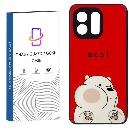 کاور قاب گارد گوشی طرح دخترانه کد 56 - TPU مناسب برای گوشی موبایل شیائومی Redmi Note 12 4G