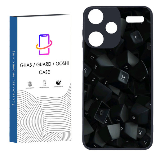 کاور قاب گارد گوشی طرح دخترانه کد 52 - TPU مناسب برای گوشی موبایل شیائومی Redmi Note 13 Pro Plus