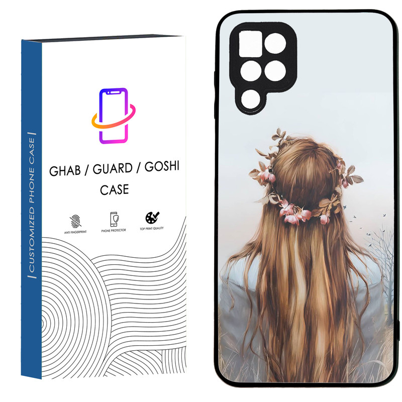 کاور قاب گارد گوشی طرح دخترانه کد 31 - TPU مناسب برای گوشی موبایل سامسونگ Galaxy A12