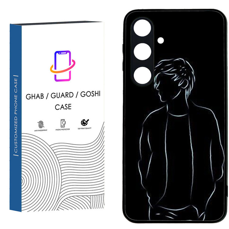 کاور قاب گارد گوشی طرح پسرانه کد 34 - TPU مناسب برای گوشی موبایل سامسونگ Galaxy S24 FE