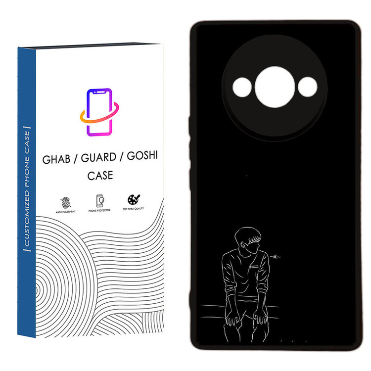کاور قاب گارد گوشی طرح پسرانه کد 98 - TPU مناسب برای گوشی موبایل شیائومی Redmi A3