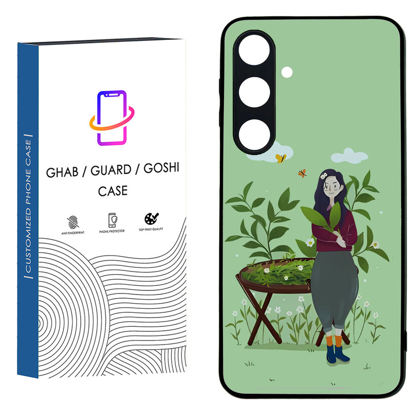 کاور قاب گارد  گوشی طرح دخترانه کد 15 - TPU مناسب برای گوشی موبایل سامسونگ Galaxy S24 FE