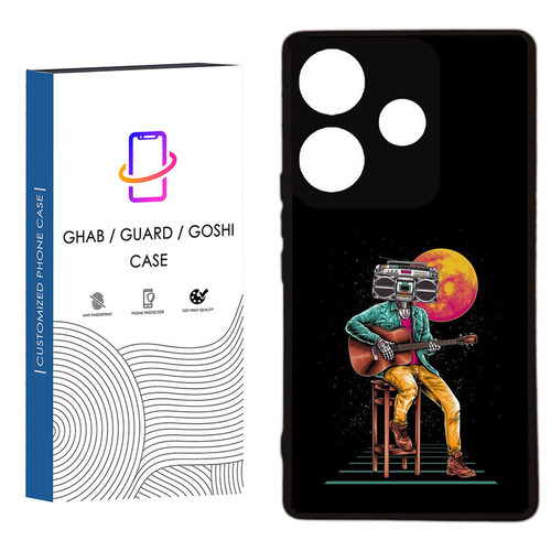 کاور قاب گارد گوشی طرح پسرانه کد 35 - TPU مناسب برای گوشی موبایل شیائومی Redmi 13