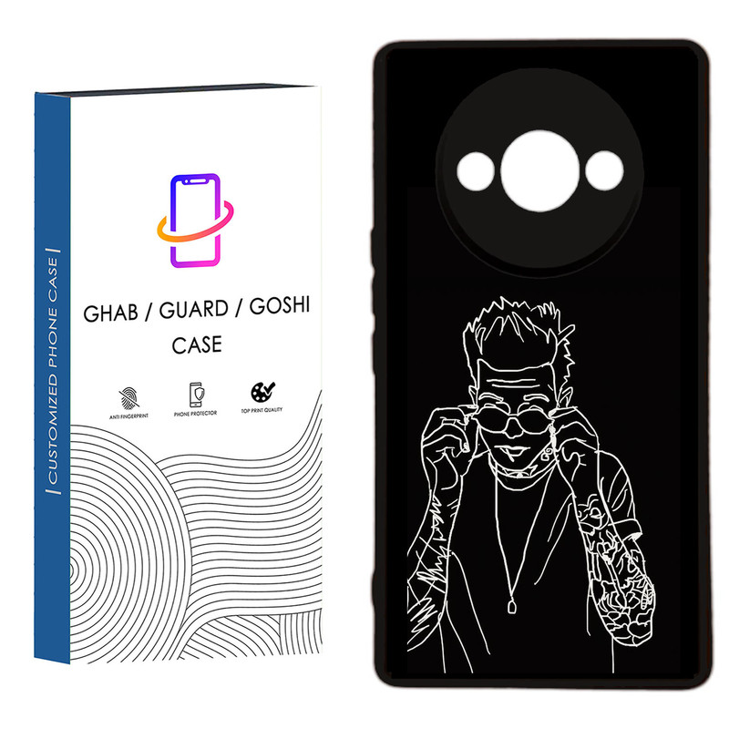 کاور قاب گارد گوشی طرح پسرانه کد 95 - TPU مناسب برای گوشی موبایل  شیائومی  Redmi A3
