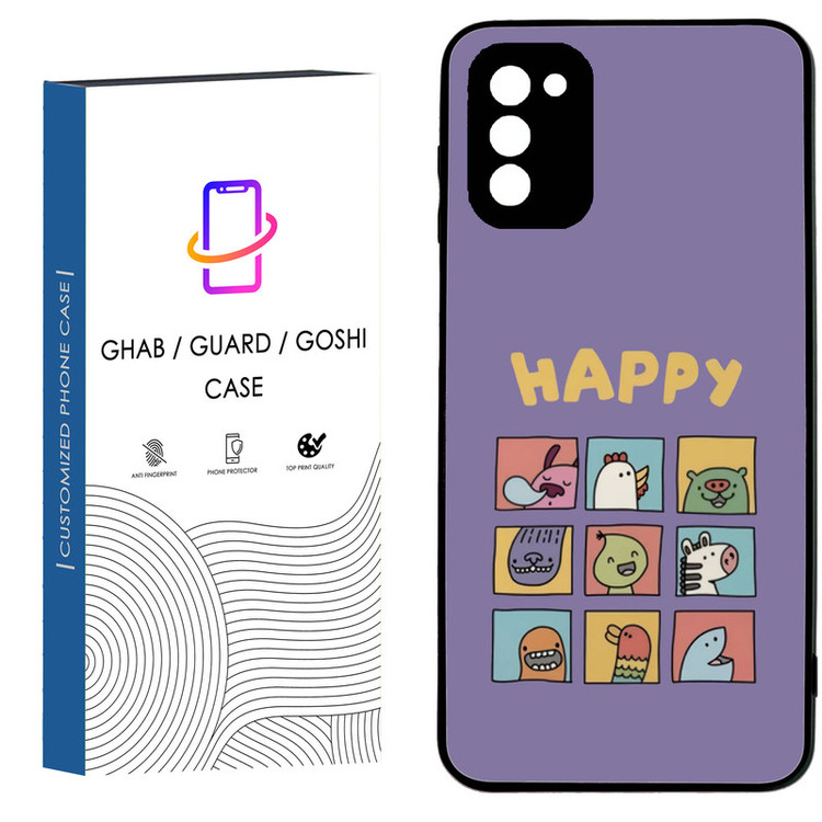 کاور قاب گارد گوشی طرح دخترانه کد 15 - TPU مناسب برای گوشی موبایل سامسونگ Galaxy A03S