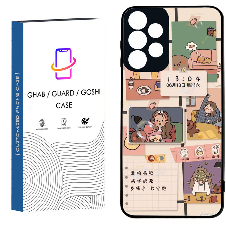 کاور قاب گارد گوشی طرح دخترانه کد 14 - TPU مناسب برای گوشی موبایل سامسونگ Galaxy A33 / A33 5G