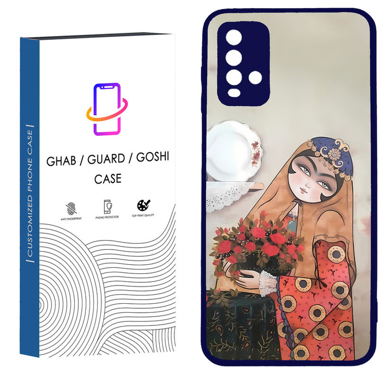 کاور قاب گارد گوشی طرح دخترانه کد - TPU - BN مناسب برای گوشی موبایل شیائومی Redmi Note 9 4G / Redmi 9T