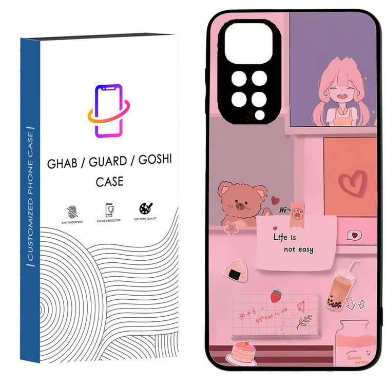 کاور قاب گارد گوشی طرح دخترانه کد 14 - TPU مناسب برای گوشی موبایل شیائومی Redmi note11 4g / note 11s 4g