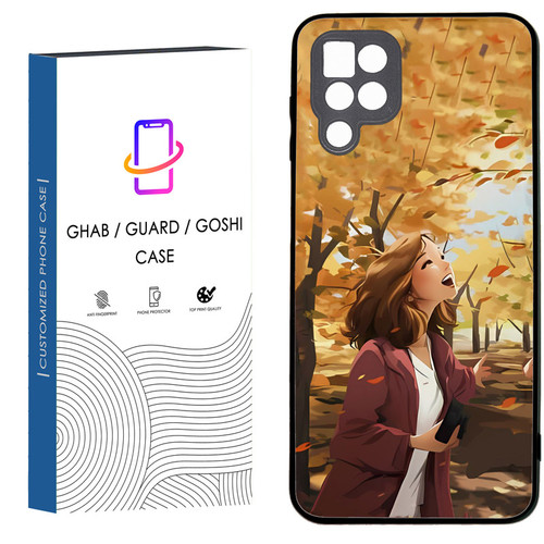 کاور قاب گارد گوشی طرح دخترانه کد 3- TPU مناسب برای گوشی موبایل سامسونگ Galaxy A12