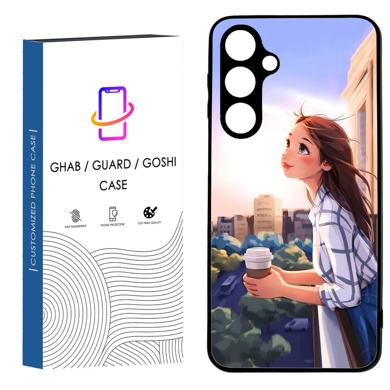 کاور قاب گارد گوشی طرح دخترانه کد 04- TPU مناسب برای گوشی موبایل سامسونگ Galaxy A34