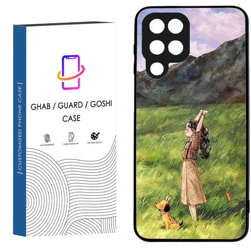 کاور قاب گارد گوشی طرح دخترانه کد 33 - TPU مناسب برای گوشی موبایل سامسونگ Galaxy A22 4G
