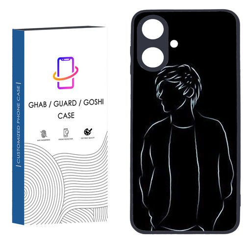 کاور قاب گارد گوشی طرح پسرانه کد 90 - TPU مناسب برای گوشی موبایل سامسونگ Galaxy A06