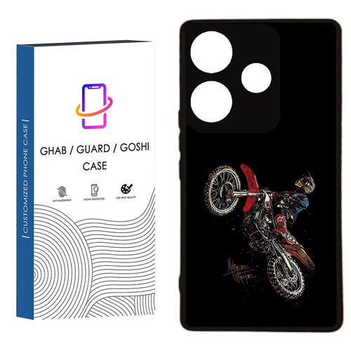 کاور قاب گارد گوشی طرح پسرانه کد 86 - TPU مناسب برای گوشی موبایل شیائومی Redmi 13