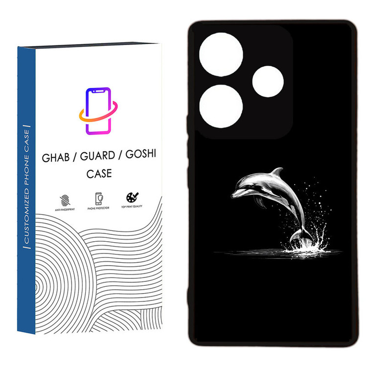 کاور قاب گارد گوشی طرح پسرانه کد 33 - TPU مناسب برای گوشی موبایل شیائومی Redmi 13