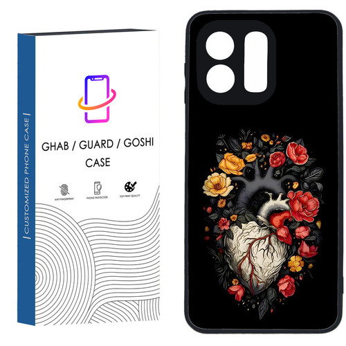 کاور قاب گارد گوشی طرح دخترانه کد 74 - TPU مناسب برای گوشی موبایل شیائومی Redmi Note 12 4G