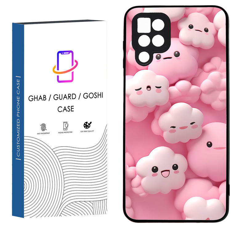 کاور قاب گارد گوشی طرح دخترانه کد 38 - TPU مناسب برای گوشی موبایل سامسونگ Galaxy A12