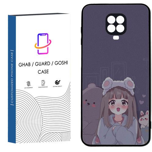 کاور قاب گارد گوشی طرح دخترانه کد 48 - TPU مناسب برای گوشی موبایل شیائومی Redmi Note 9s / Note 9 pro