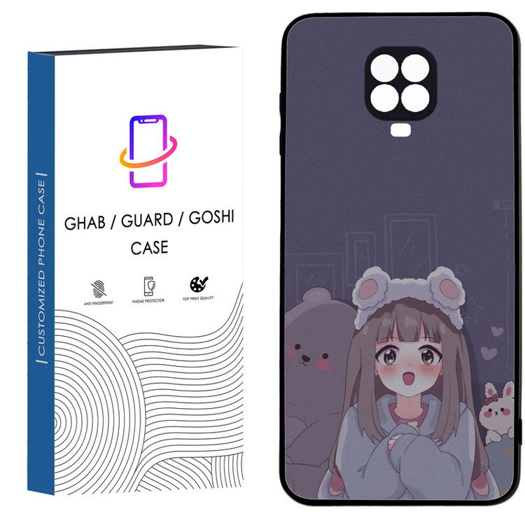 کاور قاب گارد گوشی طرح دخترانه کد 48 - TPU مناسب برای گوشی موبایل شیائومی Redmi Note 9s / Note 9 pro