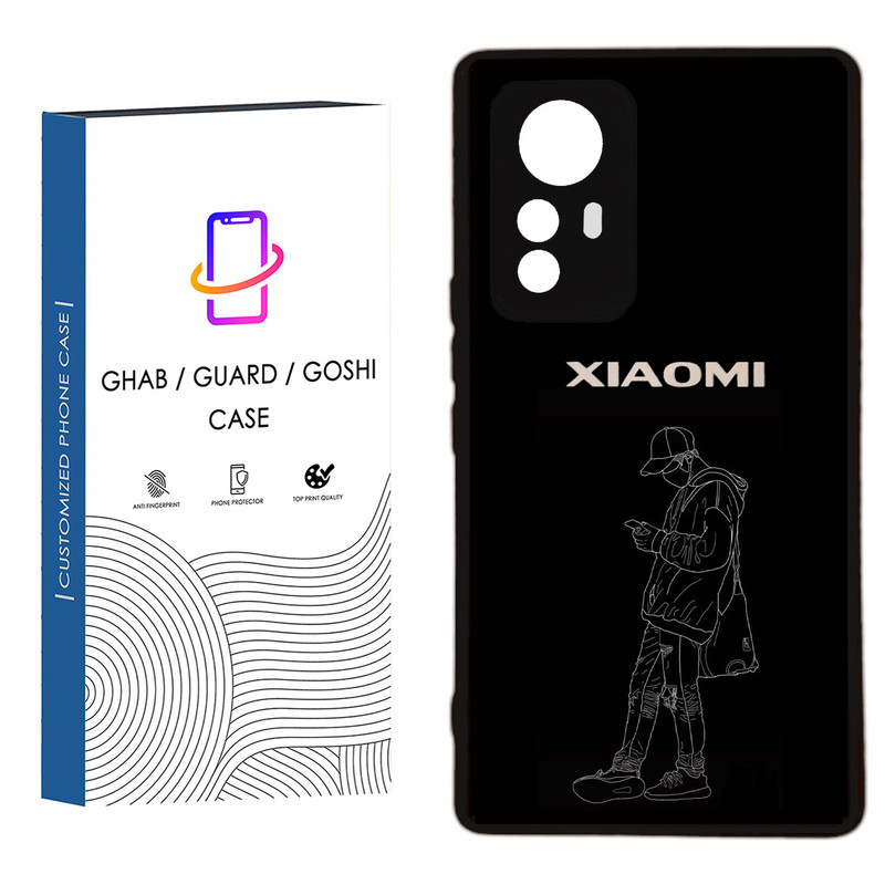 کاور قاب گارد گوشی طرح پسرانه کد 103 - TPU مناسب برای گوشی موبایل  شیائومی Redmi Note 12S