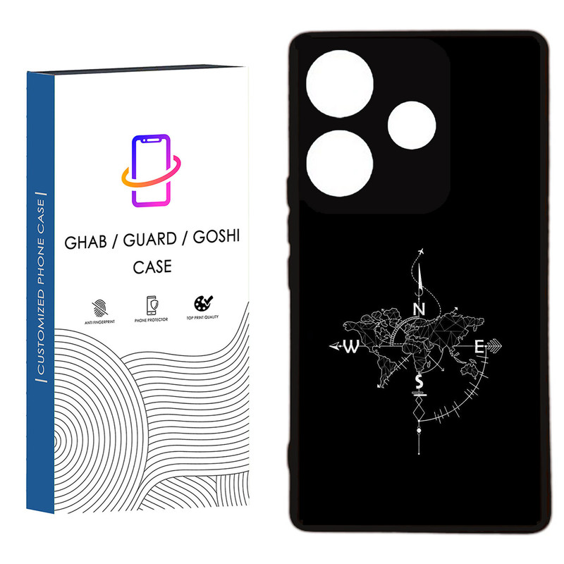 کاور قاب گارد گوشی طرح پسرانه کد 99 - TPU مناسب برای گوشی موبایل  شیائومی  Redmi 13