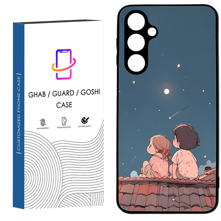 کاور قاب گارد گوشی طرح دخترانه کد 111 - TPU مناسب برای گوشی موبایل سامسونگ Galaxy A34
