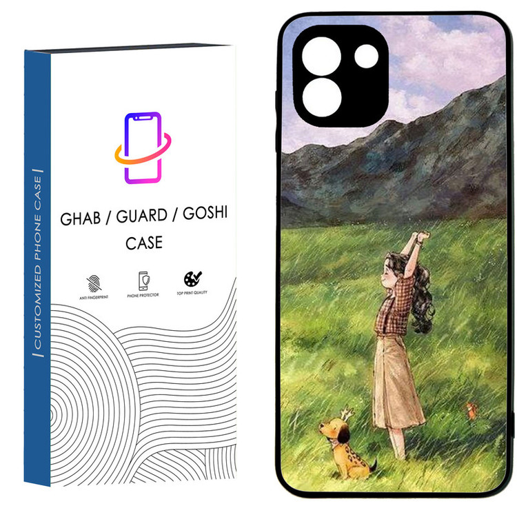 کاور قاب گارد گوشی طرح دخترانه کد 08- TPU مناسب برای گوشی موبایل سامسونگ Galaxy A03