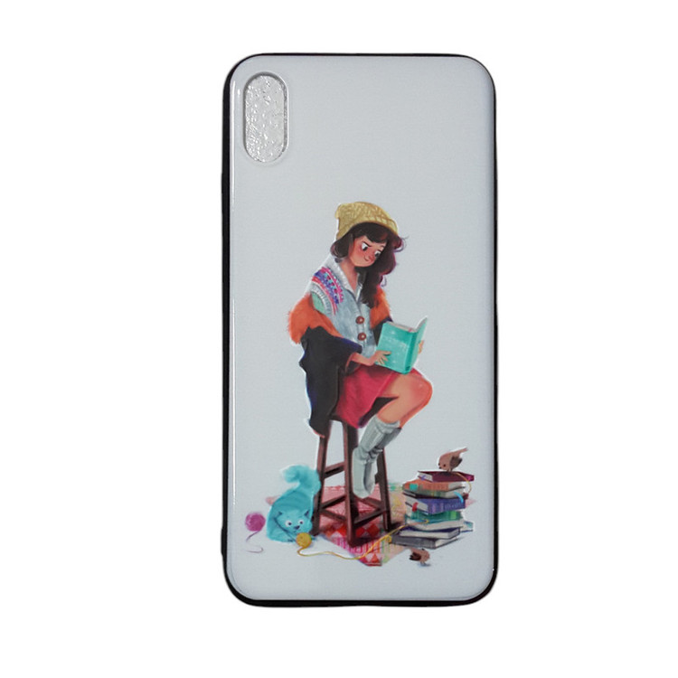 کاور طرح ساده مناسب برای گوشی موبایل اپل iphone xs max