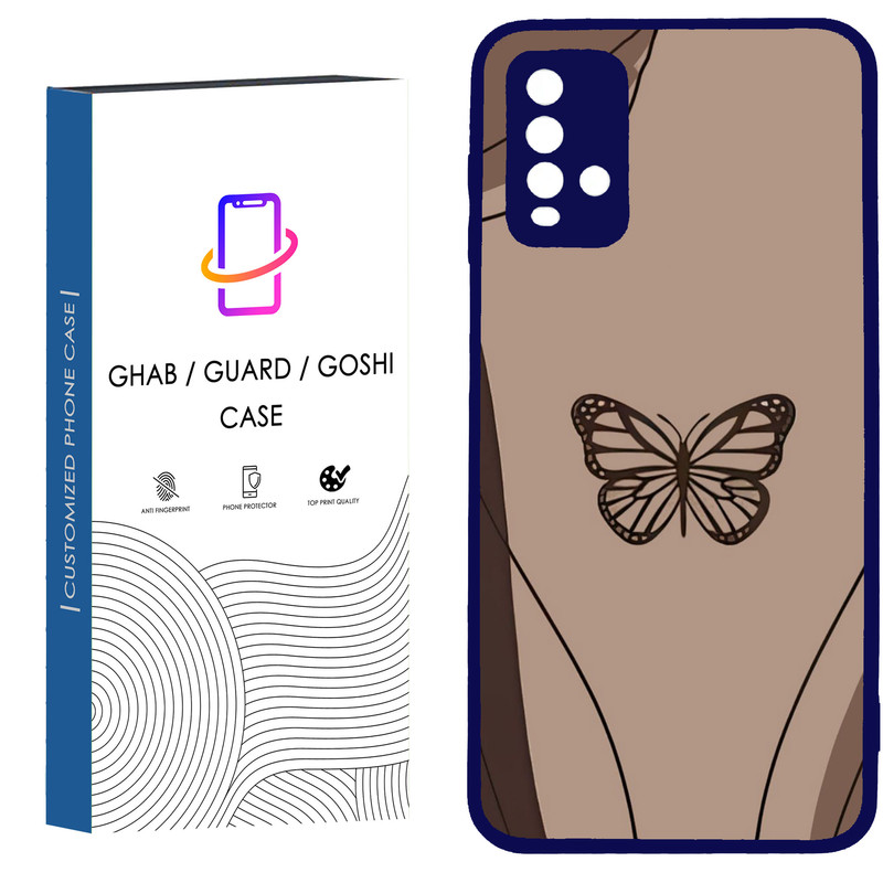 کاور قاب گارد گوشی طرح دخترانه کد - TPU - BN مناسب برای گوشی موبایل  شیائومی Redmi Note 9 4G / Redmi 9T